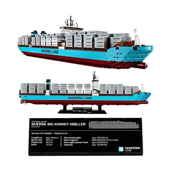 LEGO Creator Maersk Line Triple E Konteyner Gemisi 10241
