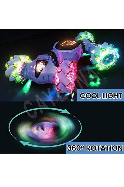 Vardem Bilekten Kontrol Uzaktan Kumandalı Full Fonksiyon Mavi Şarjlı Oyuncak Araba S8908