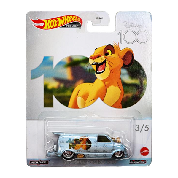 Premium Disney 100 - 1985 Chevy Astro Van Oyuncak Araba HKC88