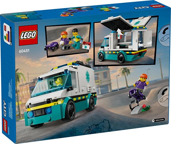 LEGO City Acil Yardım Ambulansı 60451