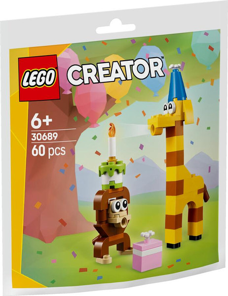 LEGO Creator Doğum Günü Hayvanları 30689