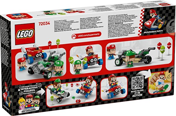 LEGO Super Mario Baby Mario ile Baby Luigi 72034
