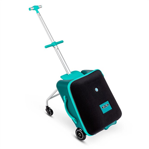 Micro Scooter Ride On Luggage Eazy Forest Green Bagaj Bavul