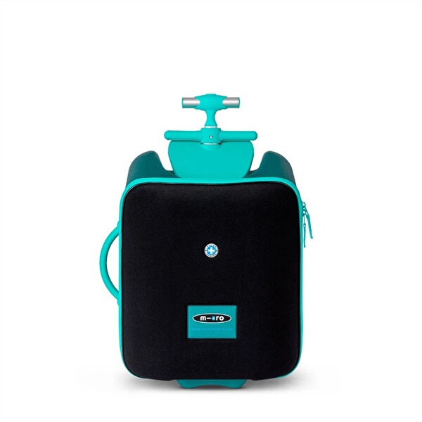 Micro Scooter Ride On Luggage Eazy Forest Green Bagaj Bavul