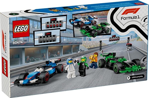 LEGO City VCARB ve Sauber Yarış Arabalı F1 Gridi 60474