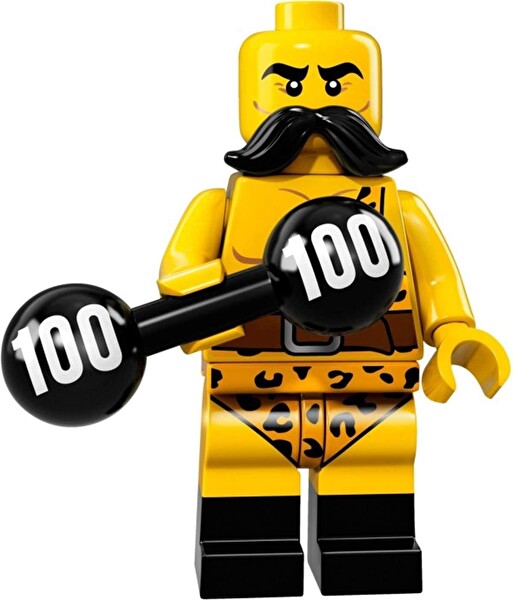 LEGO Seri: 17 2 Circus Strong Man Minifigür 71018