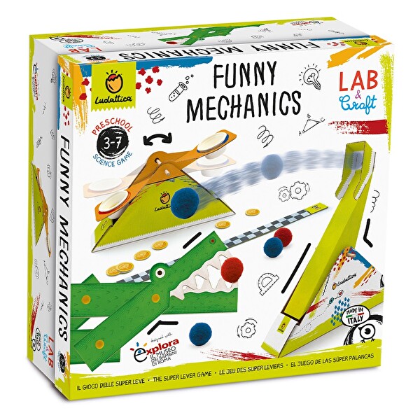 Lab and Craft - Funny Mechanics Eğitici Oyuncak