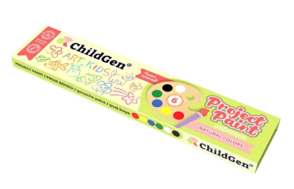 6x25 ML Doğal Proje Boyası