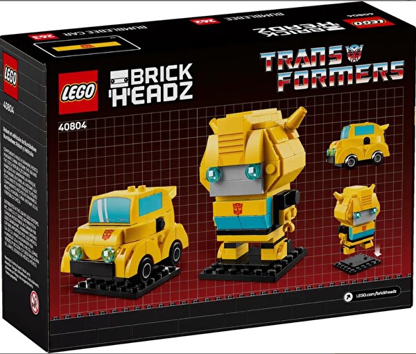 LEGO BrickHeadz Bumblebee Robot ve Araç 40804