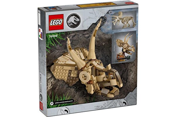 LEGO Jurassic World Dinozor Fosilleri: Triceratops Kafatası 76969