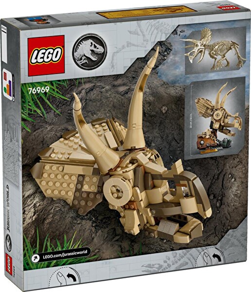 LEGO Jurassic World Dinozor Fosilleri: Triceratops Kafatası 76969