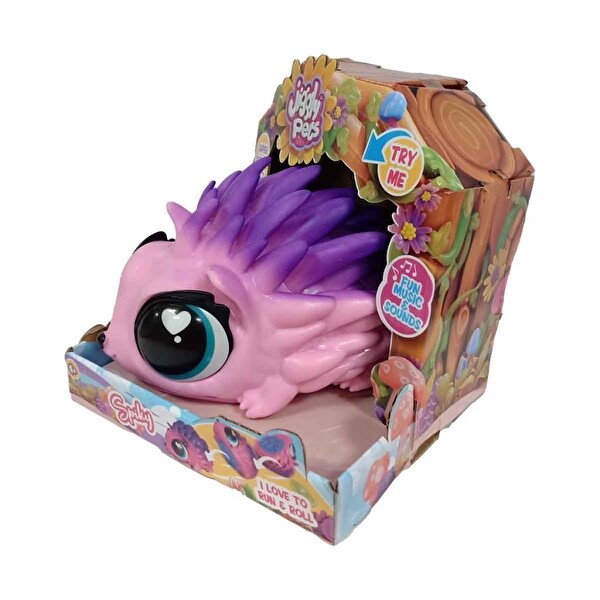 Giochi Preziosi Jiggly Pets Sesli Pembe Kirpi JGG02100