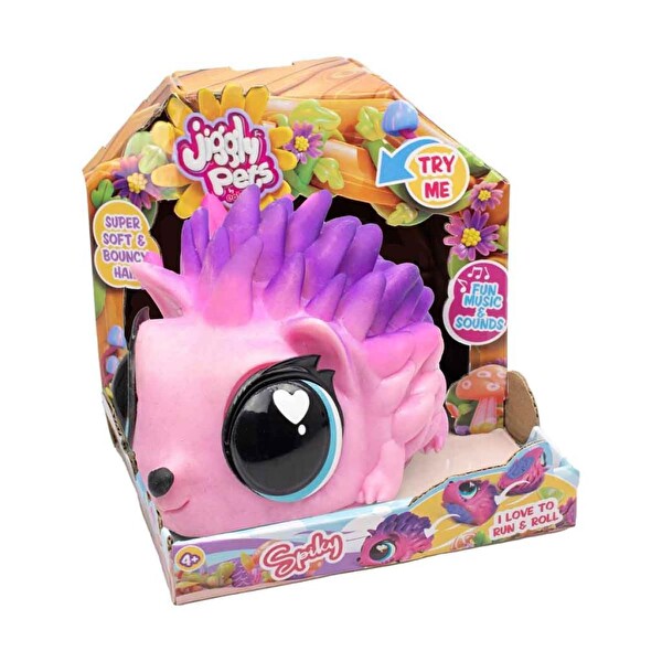 Giochi Preziosi Jiggly Pets Sesli Pembe Kirpi JGG02100