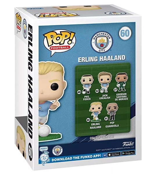 Funko Pop Football Erling Haaland Figür Oyuncak No: 60