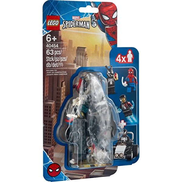 LEGO Marvel Örümcek Adam, Venom ve Iron Venom’a Karşı 40454