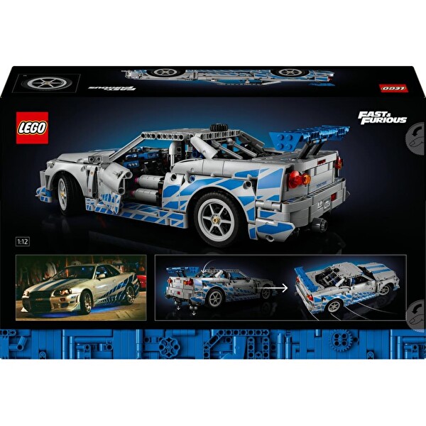 LEGO Technic Daha Hızlı Daha Öfkeli Nissan Skyline GT-R (R34