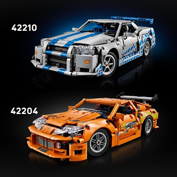 LEGO Technic Daha Hızlı Daha Öfkeli Nissan Skyline GT-R (R34) Araba 42209