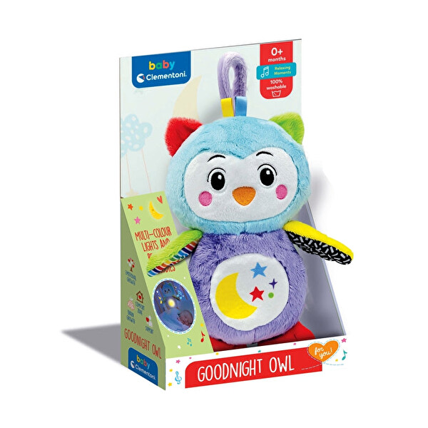 Clementoni Işıklı Müzikli Peluş Baykuş Goodnight Owl