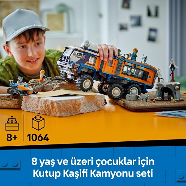 LEGO City Kutup Kaşifi Laboratuvar Kamyonu 60471