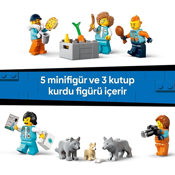 LEGO City Kutup Kaşifi Laboratuvar Kamyonu 60471