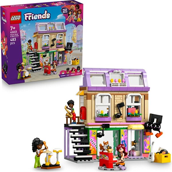 LEGO Friends Müzik Mağazası ve Daire 42653