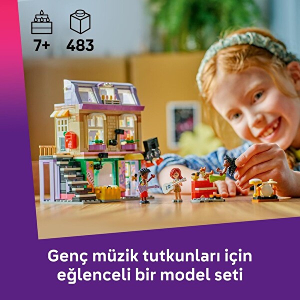 LEGO Friends Müzik Mağazası ve Daire 42653