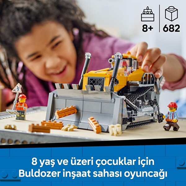 LEGO City Sarı Buldozer 60466