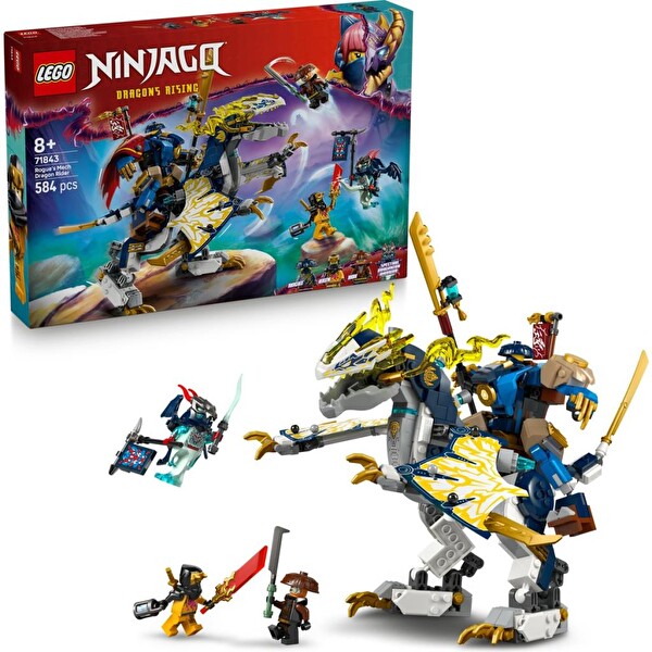 LEGO Ninjago Rogue’un Robot Ejderha Binicisi 71843