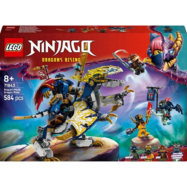 LEGO Ninjago Rogue’un Robot Ejderha Binicisi 71843