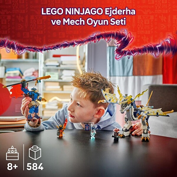 LEGO Ninjago Rogue’un Robot Ejderha Binicisi 71843