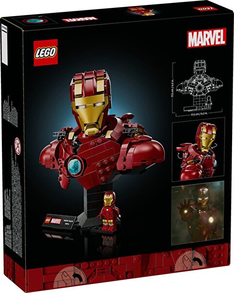 LEGO Super Heroes Iron Man MK4 Büstü 76327