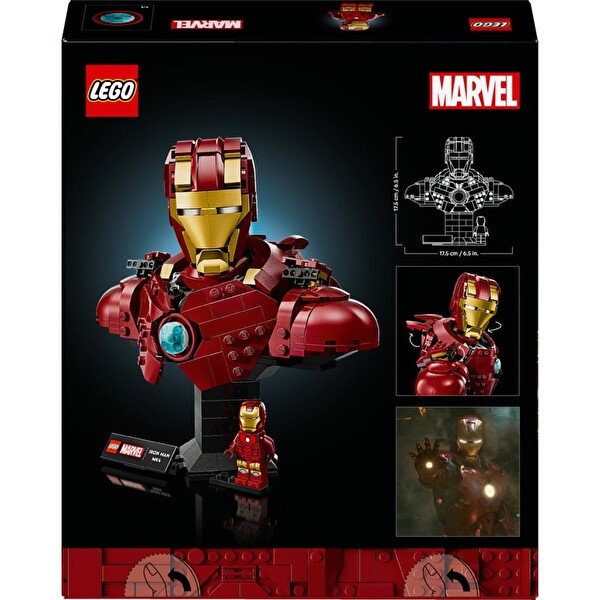 LEGO Super Heroes Iron Man MK4 Büstü 76327