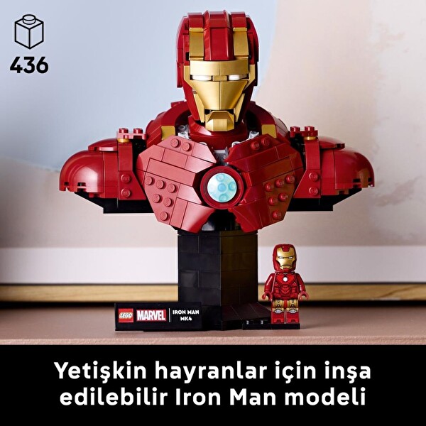 LEGO Super Heroes Iron Man MK4 Büstü 76327