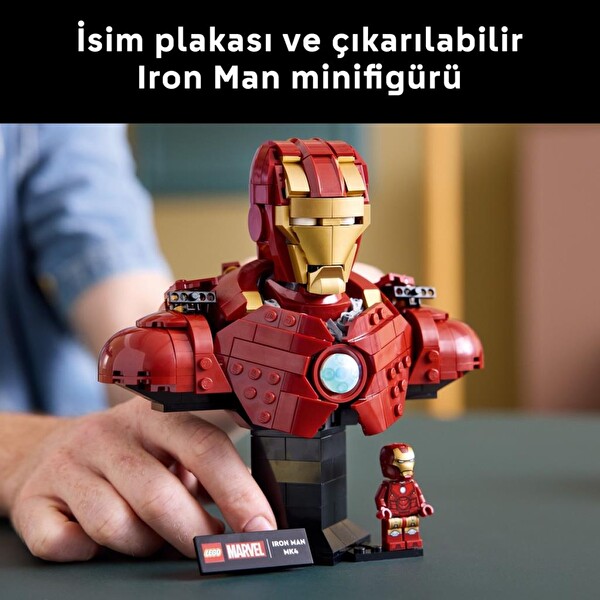LEGO Super Heroes Iron Man MK4 Büstü 76327
