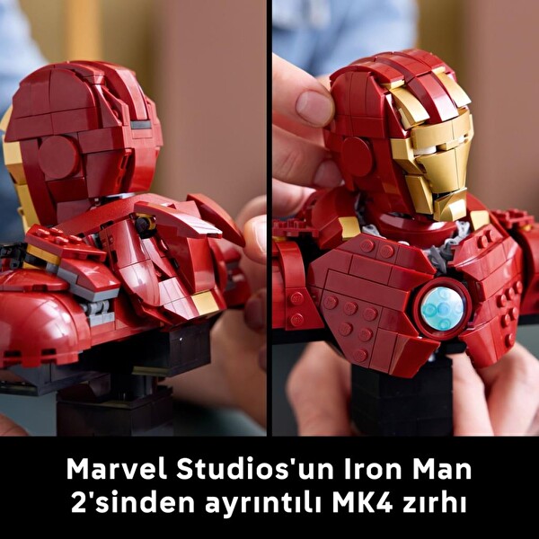 LEGO Super Heroes Iron Man MK4 Büstü 76327