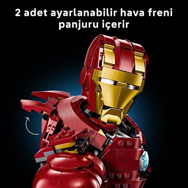 LEGO Super Heroes Iron Man MK4 Büstü 76327