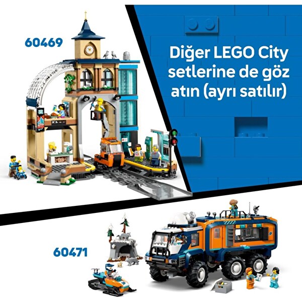 LEGO City Kaşiflerin Kuzey Kutbu Ekspres Treni 60470