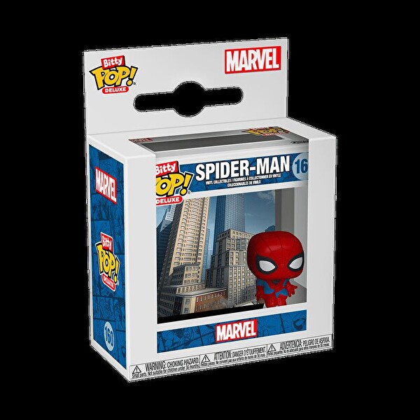 Funko Bitty Pop Deluxe Marvel Spider-Mancityscape Figür Oyuncak No:160
