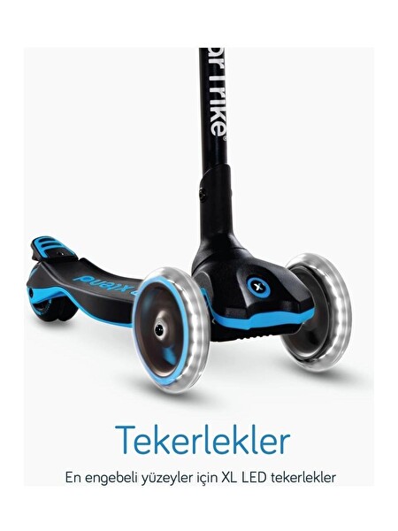 SmarTrike Xtend Büyüyebilen Ride On Mavi Çocuk Scooter