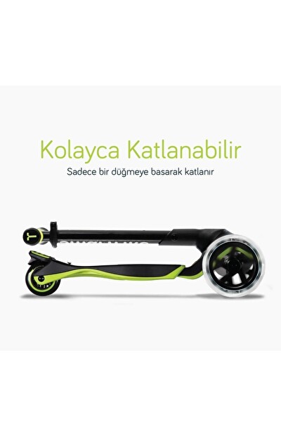 SmarTrike Xtend Ride On Ebeveyn Kontrollü 3 Tekerlekli Sarı Çocuk Scooter