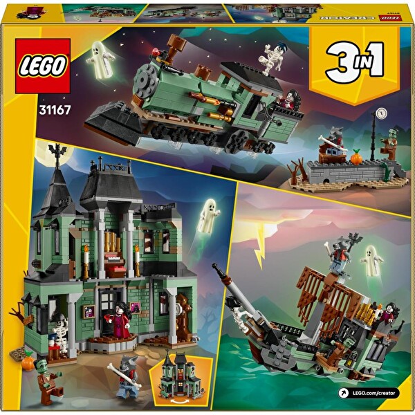 LEGO Creator 3'ü 1 Arada Hayaletli Köşk 31167
