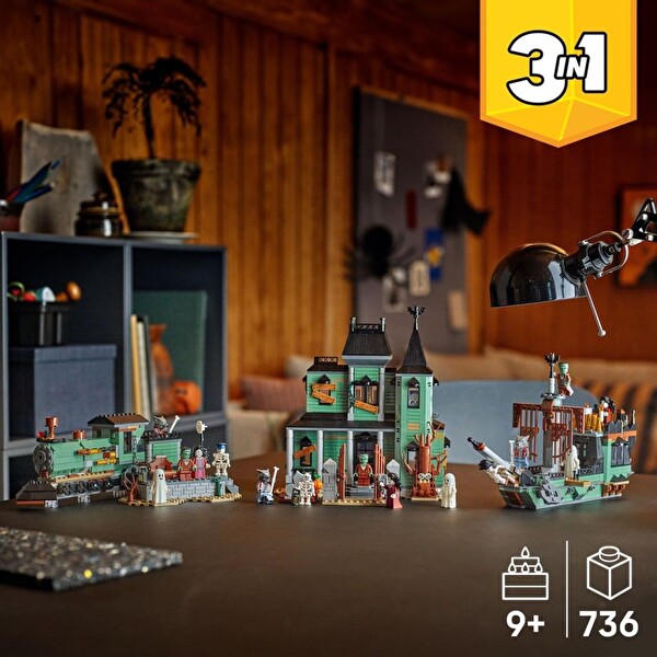 LEGO Creator 3'ü 1 Arada Hayaletli Köşk 31167