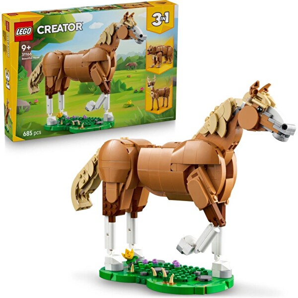LEGO Creator 3'ü 1 Arada Güzel At 31166