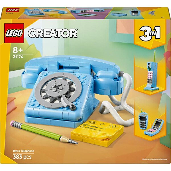 LEGO Creator 3'ü 1 Arada Retro Telefon 31174