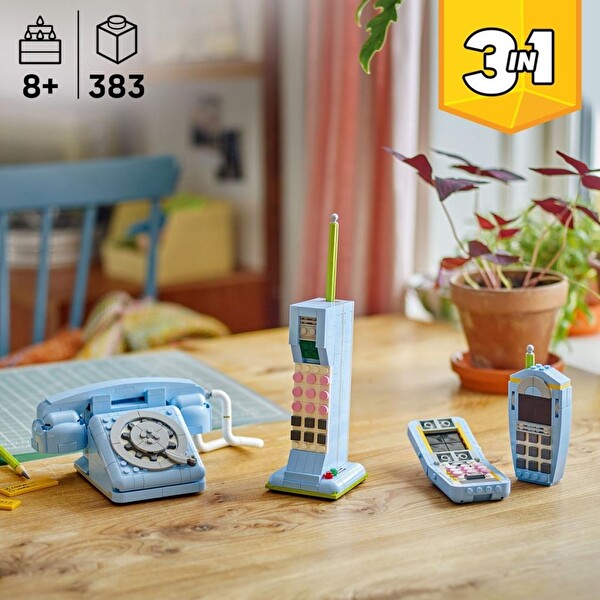 LEGO Creator 3'ü 1 Arada Retro Telefon 31174