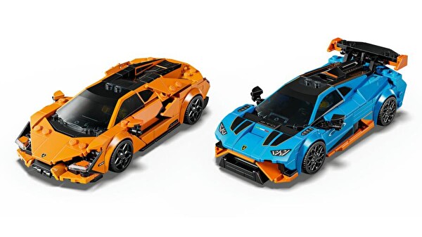 LEGO Speed Champions Lamborghini Revuelto ve Huracán STO 77238
