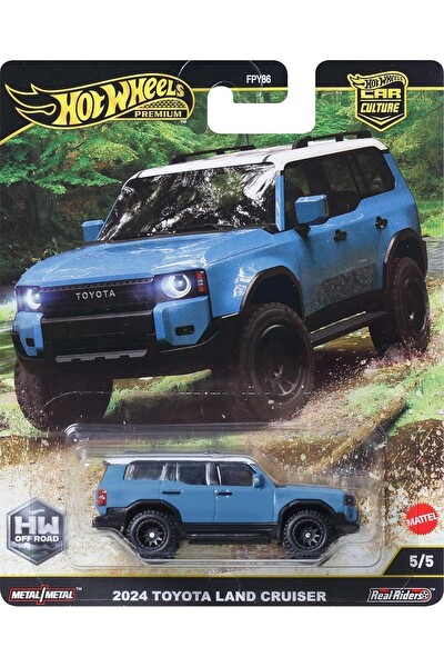 Hot Wheels Premium Car Culture Off Road 2024 Toyota Land Cruiser Oyuncak Araba FPY86-JBK52