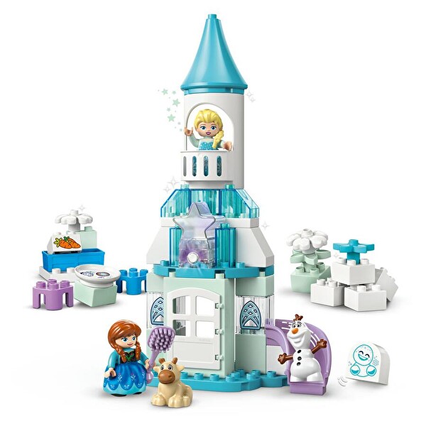 LEGO Duplo Disney Anna ve Elsa'nın Karlar Ülkesi Şato Partisi 10455