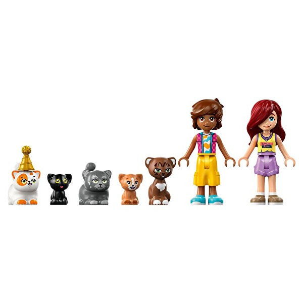 LEGO Friends Kedi Doğum Günü Partisi ve Ağaç Ev 42666