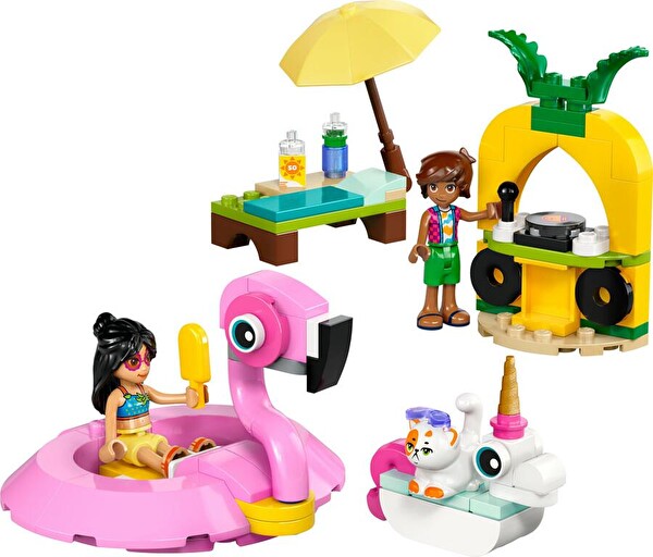 LEGO Friends Tek Boynuzlu At ve Flamingo Havuz Partisi 42658